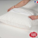 SWEET NIGHT Lot de 2 protege-oreillers imperméables - 65 x 65 cm - Blanc