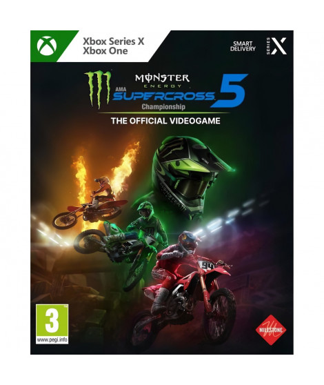Monster Energy Supercross - The official videogame 5 Jeu Xbox One / Xbox Series X