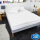 SWEET NIGHT Housse complete pour matelas Anti-acariens Anti punaise de lit - 140 x 190/200 cm - Blanc