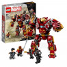 LEGO Marvel 76247 Hulkbuster : La Bataille du Wakanda, Jouet avec Figurine Hulk, Avengers