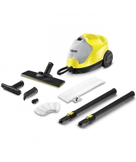 Karcher SC4 Easyfix - Nettoyeur vapeur autonomie illimitée - 2000 w 3.5 bars - Elimine jusqu'a 99.99 % des virus et bactéries