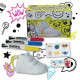 Sneak'Artz Shoebox - 1 Basket a customiser + accessoires - modele aléatoire