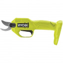 RYOBI ONE+ Sécateur sans fil 18V - lames Bypass chromées en acier carbone japonais SK5 - coupe 25 mm -sans batterie ni chargeur