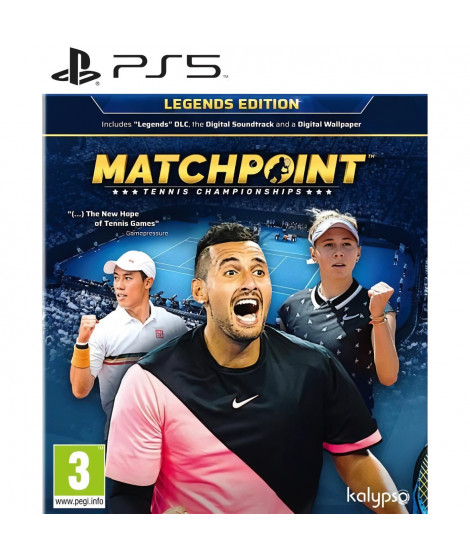 Matchpoint - Tennis Championships Legends Editions Jeu PS5