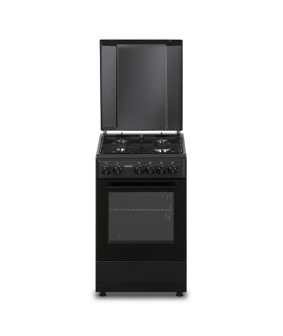 Cuisiniere gaz OCEANIC OCEACG50GB - 4 feux - L49,8 xP61 xH 86 cm - Noir