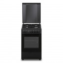 Cuisiniere gaz OCEANIC OCEACG50GB - 4 feux - L49,8 xP61 xH 86 cm - Noir