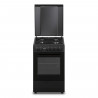 Cuisiniere gaz OCEANIC OCEACG50GB - 4 feux - L49,8 xP61 xH 86 cm - Noir