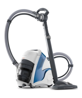 POLTI Unico MCV80 Total Clean & Turbo Multifonction 3 en 1 Aspirateur Nettoyeur Vapeur - Sans sac - 6 bars - 72 dB - 2 200 W