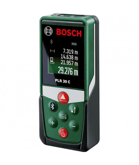 BOSCH Télémetre laser PLR 30 C - Connecté - 635 nm