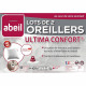 ABEIL Lot de 2 oreillers Ultima Confort - 60 x 60 cm