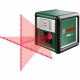 BOSCH Bosch Laser ligne en croix Quigo + portée 7 m avec trépied 1,1m 0603663600