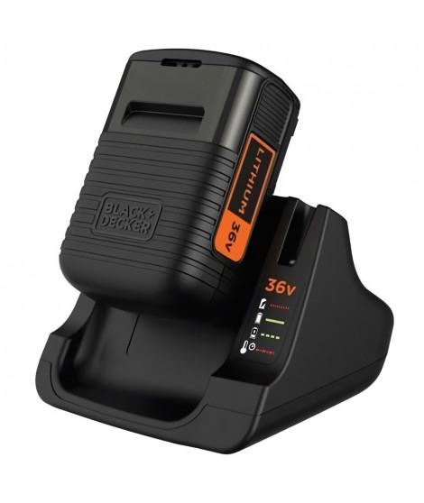 BLACK & DECKER Kit Batterie  36V + Chargeur BDC2A36