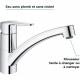 GROHE - Mitigeur monocommande Evier - Start Eco