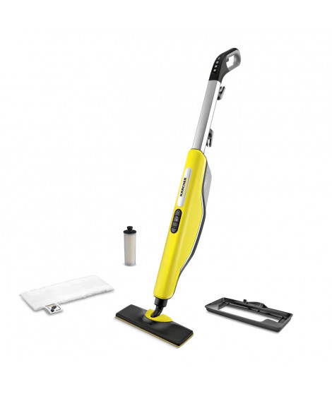 KARCHER SC3 UPRIGHT EASYFIX  Balai vapeur pret en 30 secondes 3 réglages de vapeur pour différents types de sols