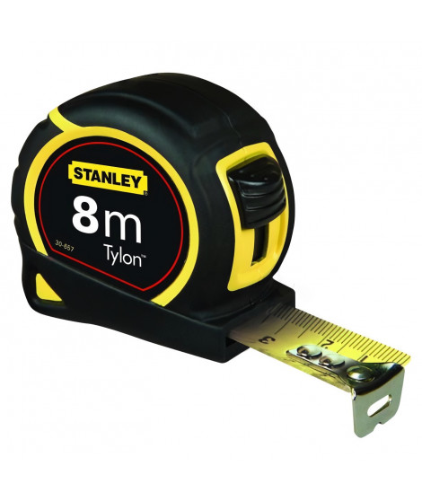 STANLEY Metre ruban 8mx25mm bimatiere Tylon