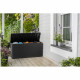 Coffre de jardin - Emily 270L anthracite