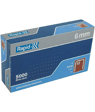 RAPID 5000 agrafe n°12 Rapid Agraf 6mm