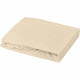 Domiva Drap housse + Alese - 70 x 140 cm - 100% coton - Blanc/Cailloux