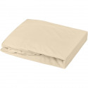 Domiva Drap housse + Alese - 70 x 140 cm - 100% coton - Blanc/Cailloux