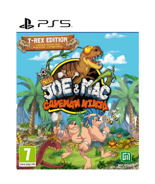 New Joe And Mac Caveman Ninja T-Rex Edition Jeu PS5