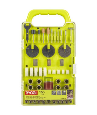 RYOBI Kit de 115 accessoires pour multitool RAKRT155