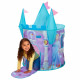 DISNEY FROZEN Tente de jeu pop-up château La Reine des Neiges - Dispose de tourelles 3D - Bleu