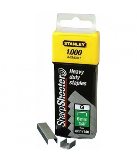 STANLEY 1000 agrafes 10mm type G