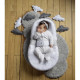 RED CASTLE Cocoonababy Cocon ergonomique 0 a 3 mois - Edition Dreamy Cloud