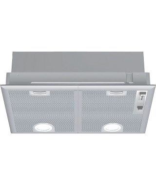 Groupe filtrant NEFF D5655X1 - Evacuation ou recyclage - 2 moteurs - 56 dB max - 618 m3 air / h - Inox