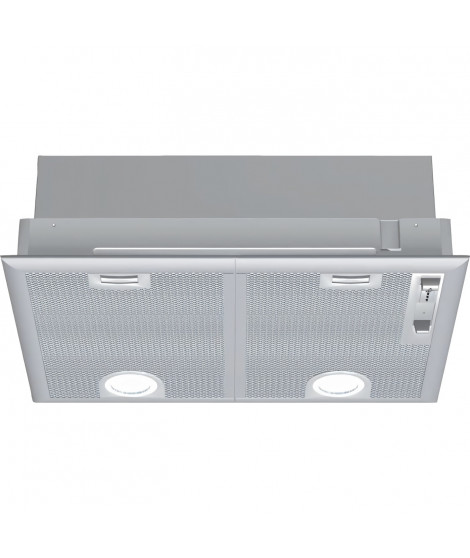 Groupe filtrant NEFF D5655X1 - Evacuation ou recyclage - 2 moteurs - 56 dB max - 618 m3 air / h - Inox