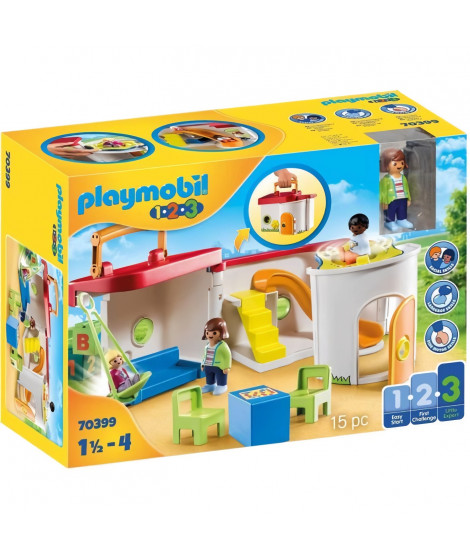 PLAYMOBIL 1.2.3 - 70399 - Garderie transportable