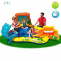 INTEX Piscine gonflable Enfant / Aire De Jeux aquatique Dinosaure 249 x 191 x 109 cm