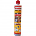 FISCHER - Résine polyvalente pour des fixations dans le béton et la maçonnerie FIS Plus 300 T gris - 1 cartouche de 300 ml