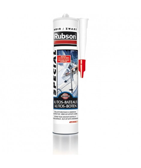 Mastic noir spécial auto-bateaux - 280ml - RUBSON