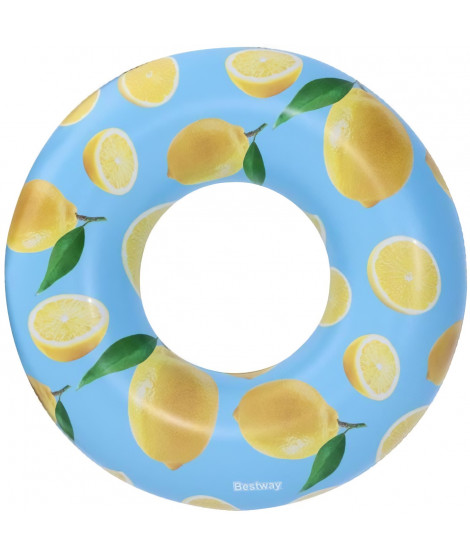 BESTWAY Bouée ronde 119 cm parfumée citron Scentsational Lemon