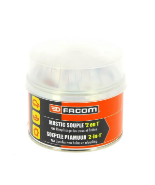 FACOM Mastic polyester souple 2en1 -  Avec durcisseur - 500 g