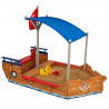 KIDKRAFT 00128 Bac a sable Bateau de pirate