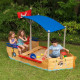 KIDKRAFT 00128 Bac a sable Bateau de pirate