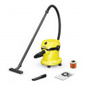 Aspirateur eau et poussiere KARCHER WD 2 Plus V-15/4/18 C - Cuve polypropylene 15 L - 1000W (Fonction soufflerie)