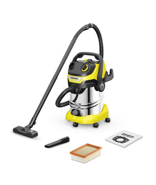 Aspirateur eau et poussiere KARCHER WD 5 S V-30/5/22 - Cuve inox 30 L - 1100W (Fonction soufflerie)