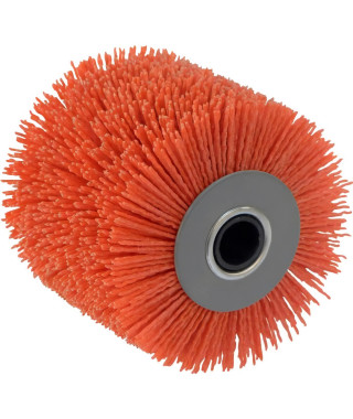 FARTOOLS Brosse nylon fil abrasif rouge pour rex120c et rex200