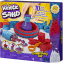 KINETIC SAND - Coffret Sandisfying 900g + 10 moules