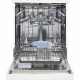 Lave-vaisselle pose-libre OCEANIC OCEALV1249W1 - L 59,8 cm - Blanc - 12 couverts - 49 dB