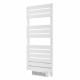 Radiateur Seche-serviettes avec soufflerie 750W + 1000W OCEANIC Opal - Thermostat déporté - Blanc - NF