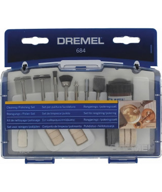 DREMEL Kit nettoyage/polissage de 20 pieces 684