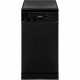 Lave-vaisselle pose libre BRANDT DFS1010B - 10 couverts - Induction - L45cm - 47 dB - Noir