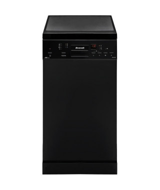 Lave-vaisselle pose libre BRANDT DFS1010B - 10 couverts - Induction - L45cm - 47 dB - Noir