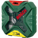 BOSCH Coffret X-Line 34 pieces perçage & vissage