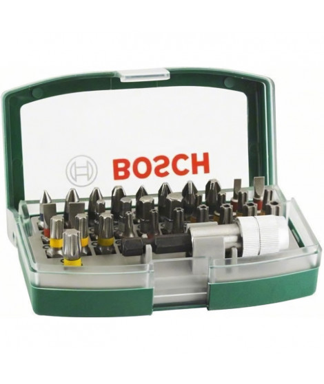 BOSCH Accessoires - set embouts couleur 32 pces