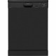 Lave-vaisselle pose libre OCEANIC OCEALV1249B1 - 12 couverts - Largeur 59,8 cm - Noir - 49 dB